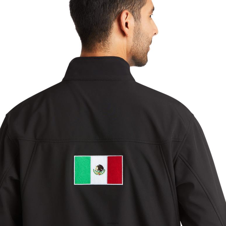 RJ66P1511 veste softshell mexique nouvelle équipe Ariat hauts noir Hommes