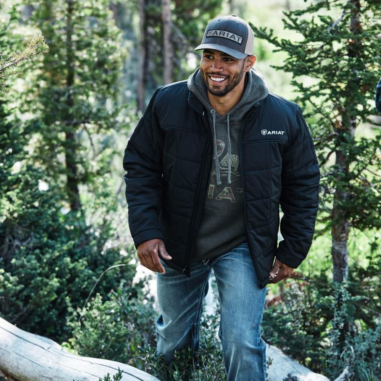 RJ66P1512 veste isolante crius Ariat hauts noir Hommes