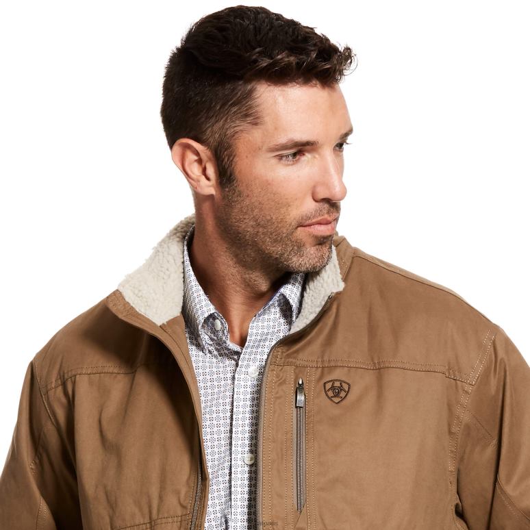 RJ66P1516 veste en toile grizzly Ariat hauts lionceau Hommes