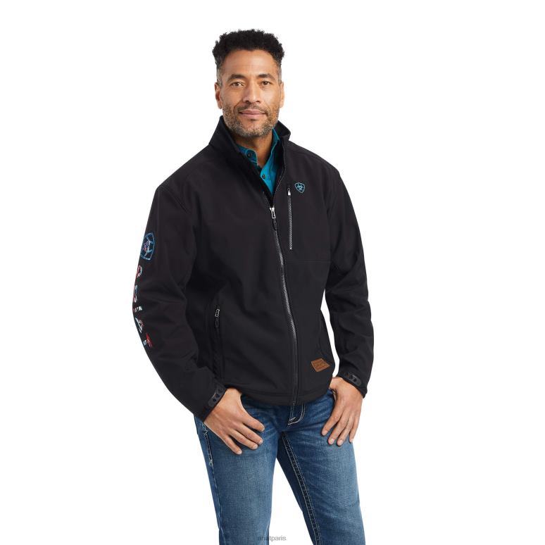 RJ66P1518 veste chimayo à logo 2.0 Ariat hauts noir Hommes