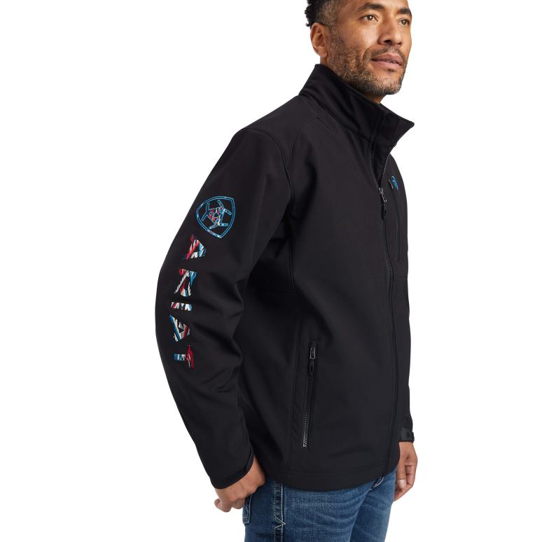 RJ66P1518 veste chimayo à logo 2.0 Ariat hauts noir Hommes