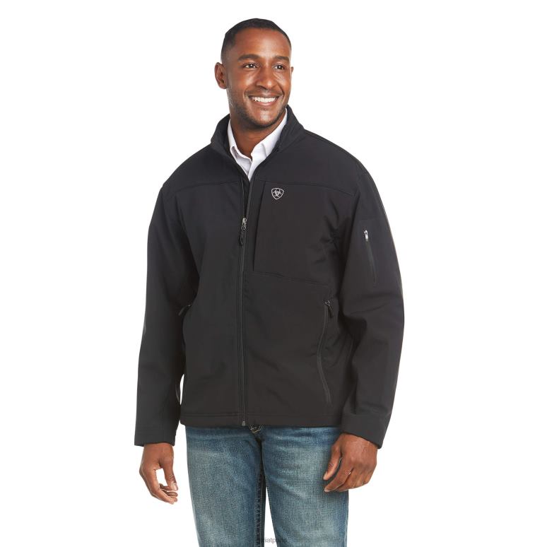 RJ66P1523 veste softshell vernon 2.0 Ariat hauts noir Hommes