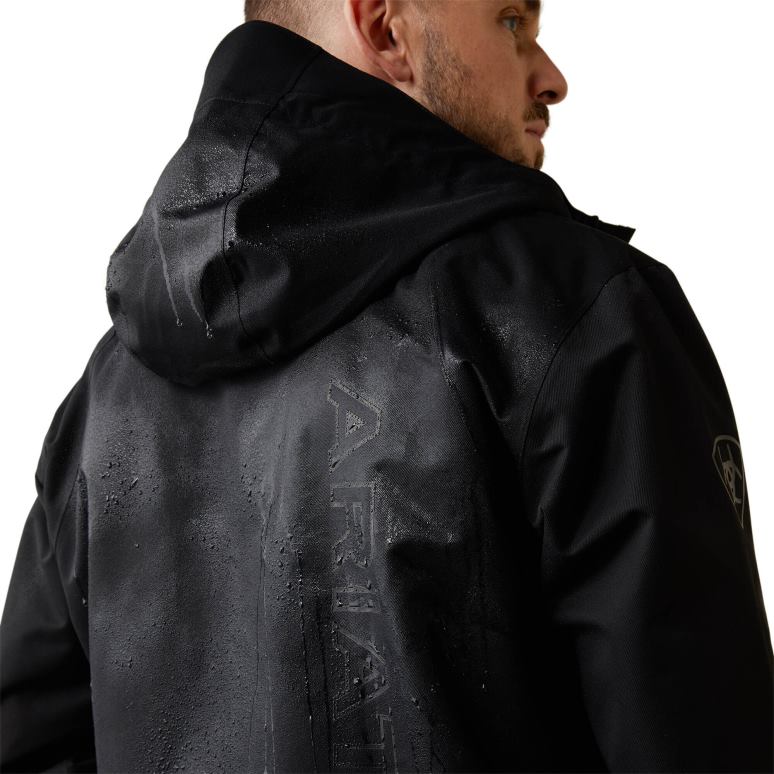 RJ66P1539 veste imperméable spectateur Ariat hauts noir Hommes