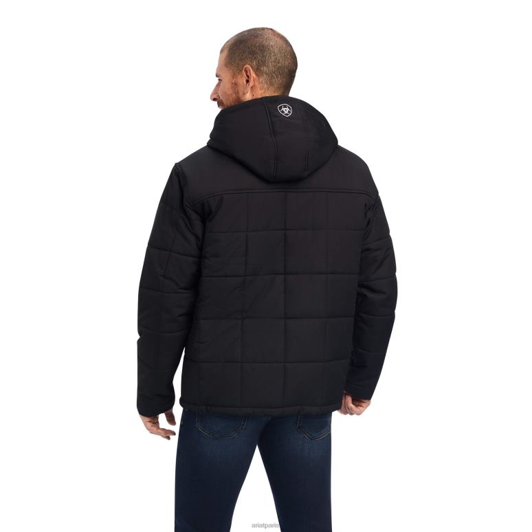RJ66P1546 veste isolante à capuche crius Ariat hauts noir Hommes