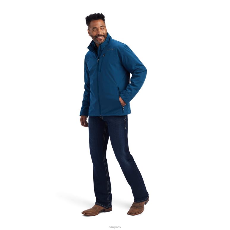 RJ66P1549 veste tek flexible Ariat hauts bleu majolique Hommes
