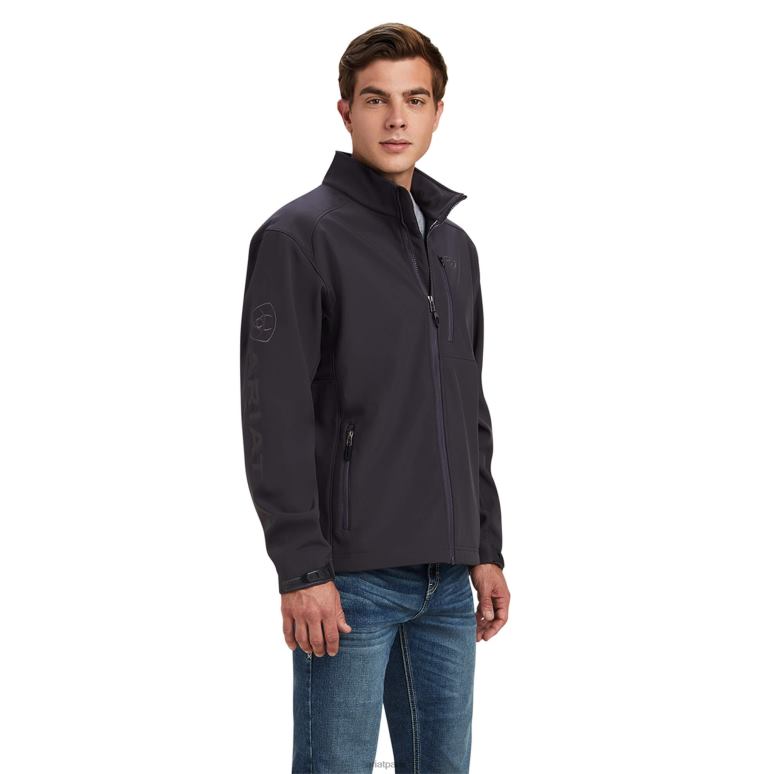 RJ66P1550 veste softshell à logo 2.0 Ariat hauts fantôme Hommes