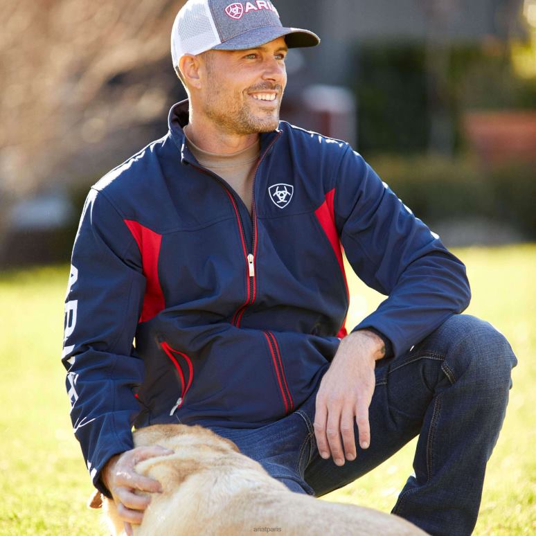 RJ66P1566 nouvelle veste softshell Ariat hauts équipe Hommes