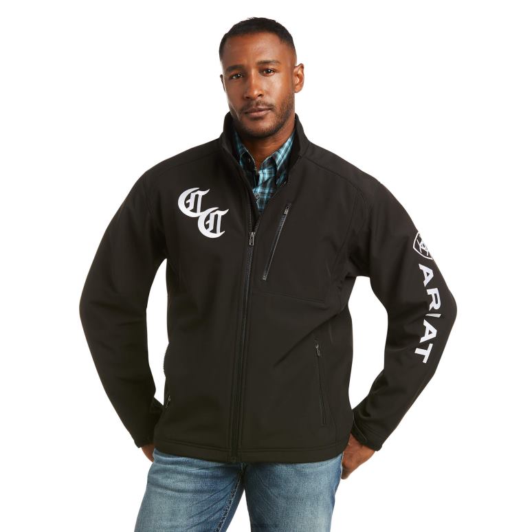 RJ66P1571 veste de cowboy à logo 2.0 Ariat hauts noir Hommes