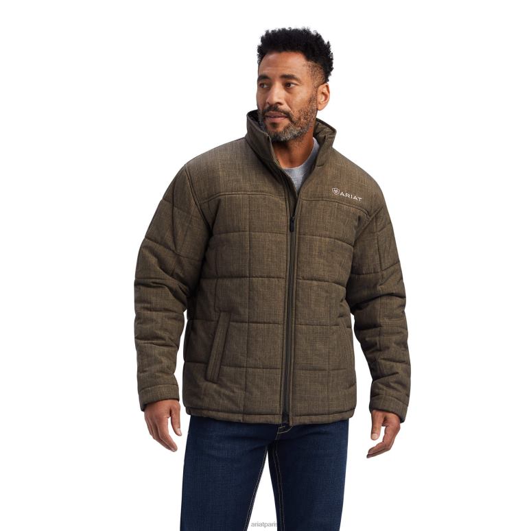RJ66P1588 veste isolante crius Ariat hauts crocodile Hommes