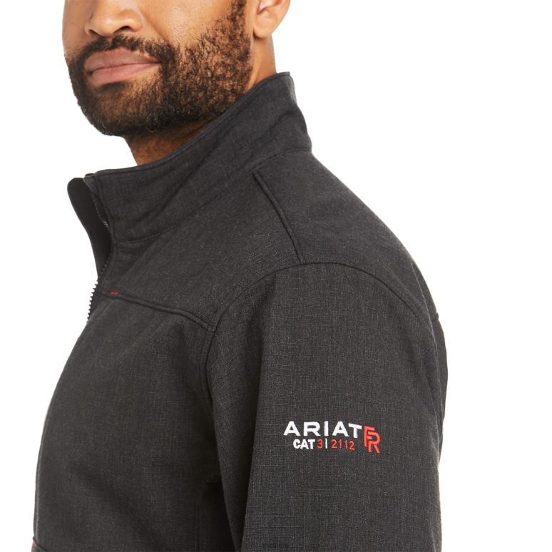 RJ66P1589 veste fr vernon Ariat hauts noir Hommes