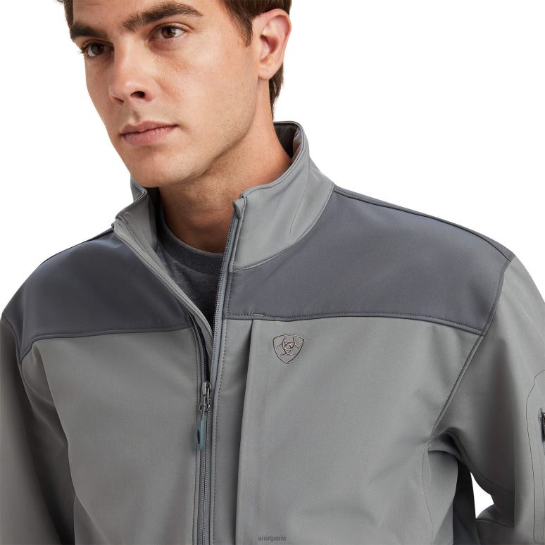 RJ66P1595 veste softshell vernon 2.0 Ariat hauts gris jetée Hommes