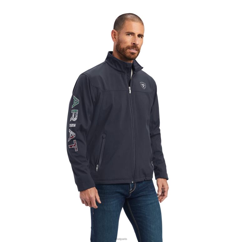 RJ66P1673 veste softshell de l'équipe Thunderbird Ariat hauts ébène Hommes