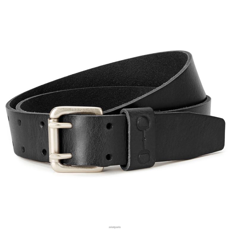 RJ66P1868 ceinture de billettes Ariat accessoires noir unisexe