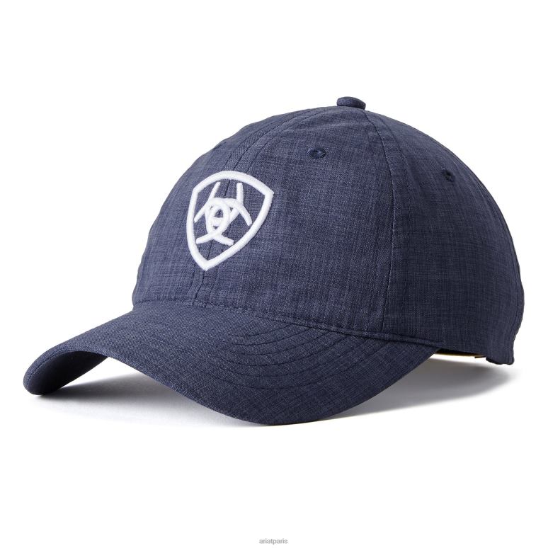 RJ66P1946 casquette d'arène Ariat accessoires bleu marine/blanc unisexe