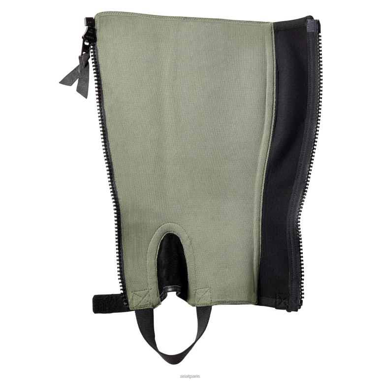 RJ66P394 brise chap demi chap Ariat accessoires noir unisexe