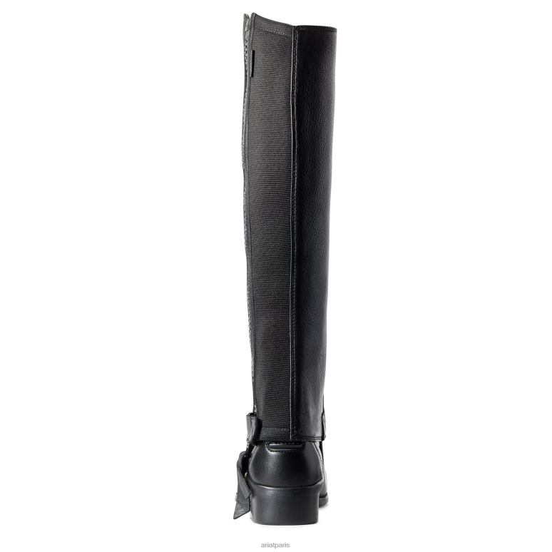 RJ66P394 brise chap demi chap Ariat accessoires noir unisexe
