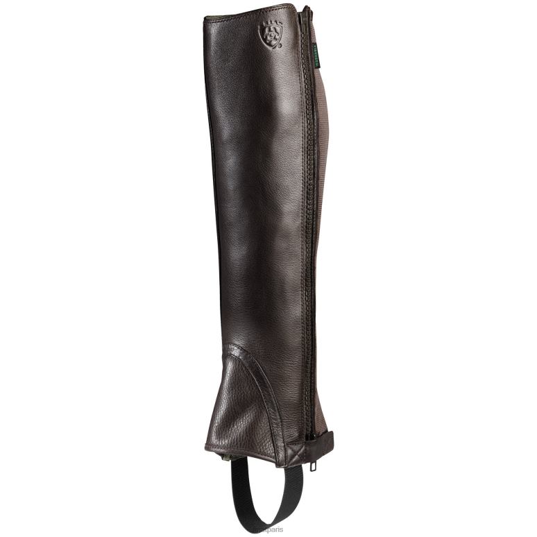 RJ66P396 brise chap demi chap Ariat accessoires chocolat unisexe